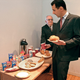 Syria's president and prime minister hold an emergency meeting near the coffee.